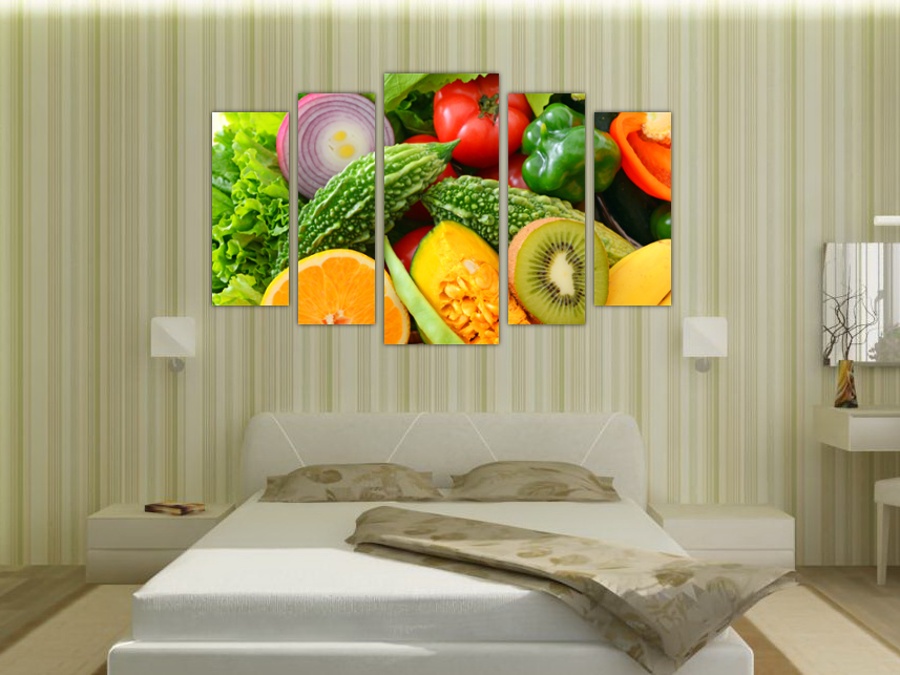 Овощной натюрморт | Спальная комната