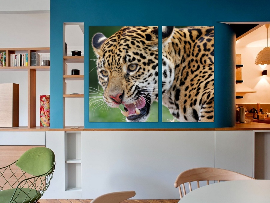 Грозный леопард | Детская комната