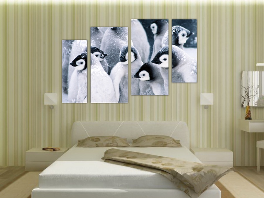Пингвинята | Спальная комната