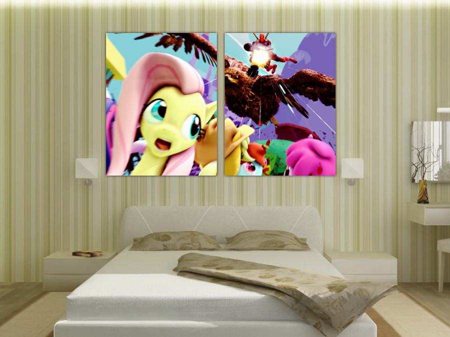 My Little Pony vs Deadpool | Спальная комната