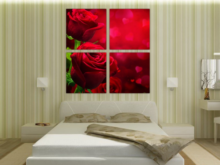 Страсть и розы | Спальная комната