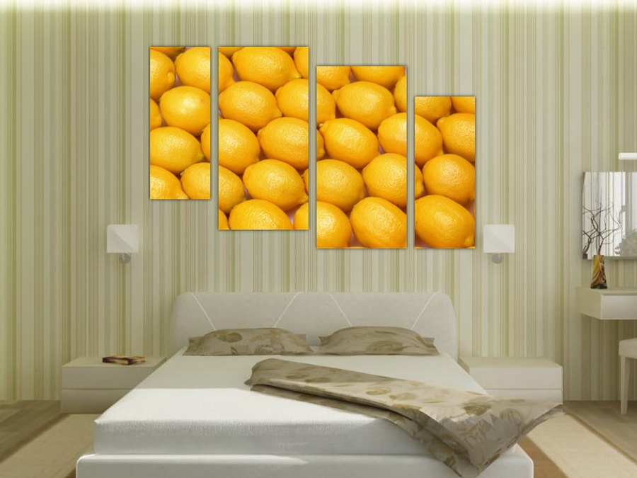 Лимоны | Спальная комната