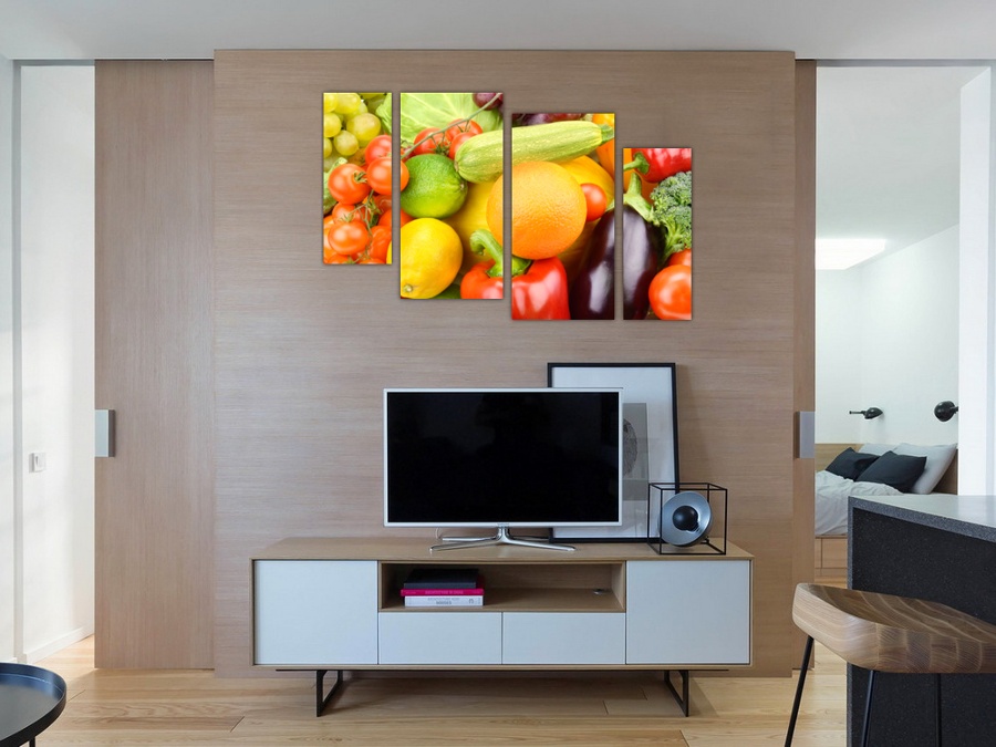 Овощи и фрукты | Гостинная комната