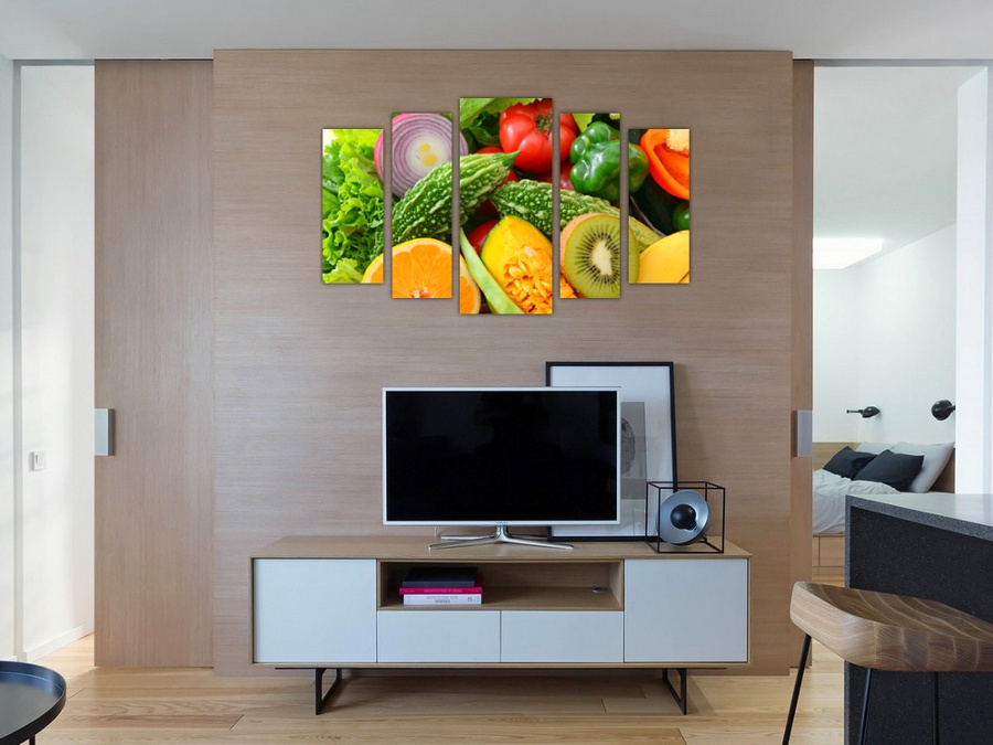 Овощной натюрморт | Гостинная комната