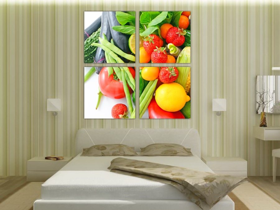 Просто овощи | Спальная комната