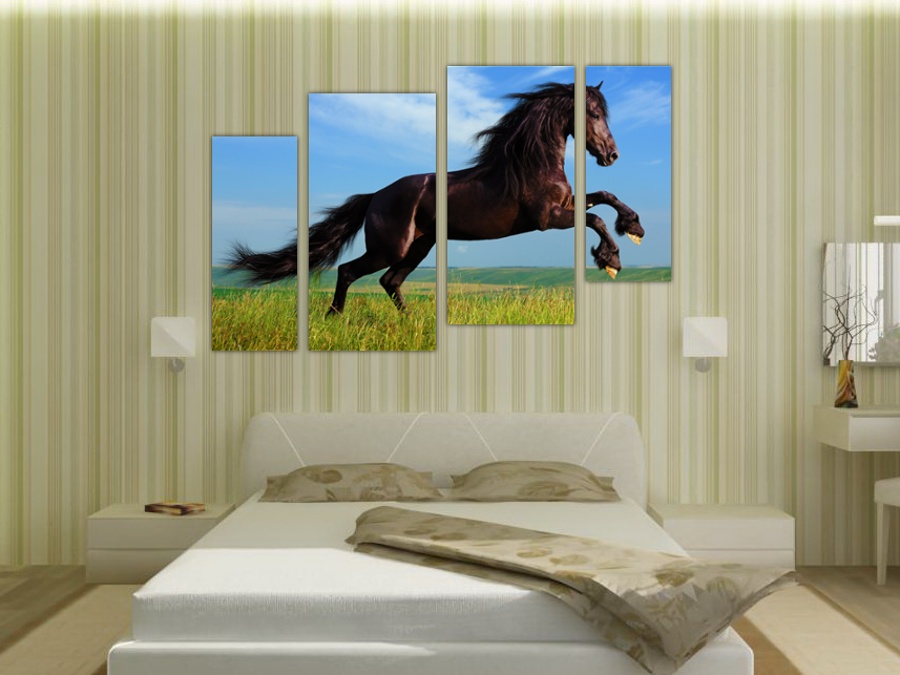 Дикая лошадь | Спальная комната