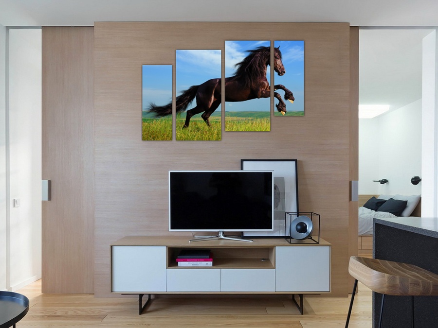 Дикая лошадь | Гостинная комната