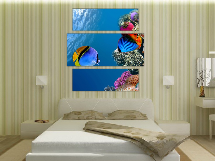 Морские рыбки | Спальная комната