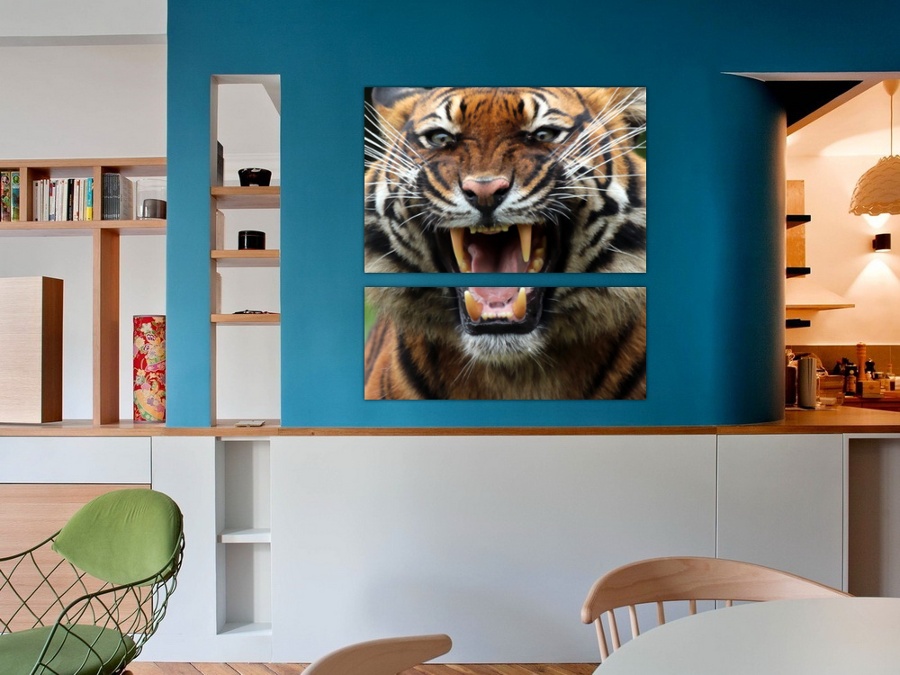 Рычащий тигр | Детская комната