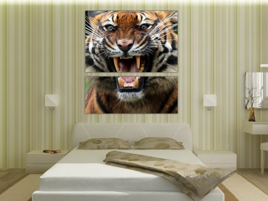 Рычащий тигр | Спальная комната