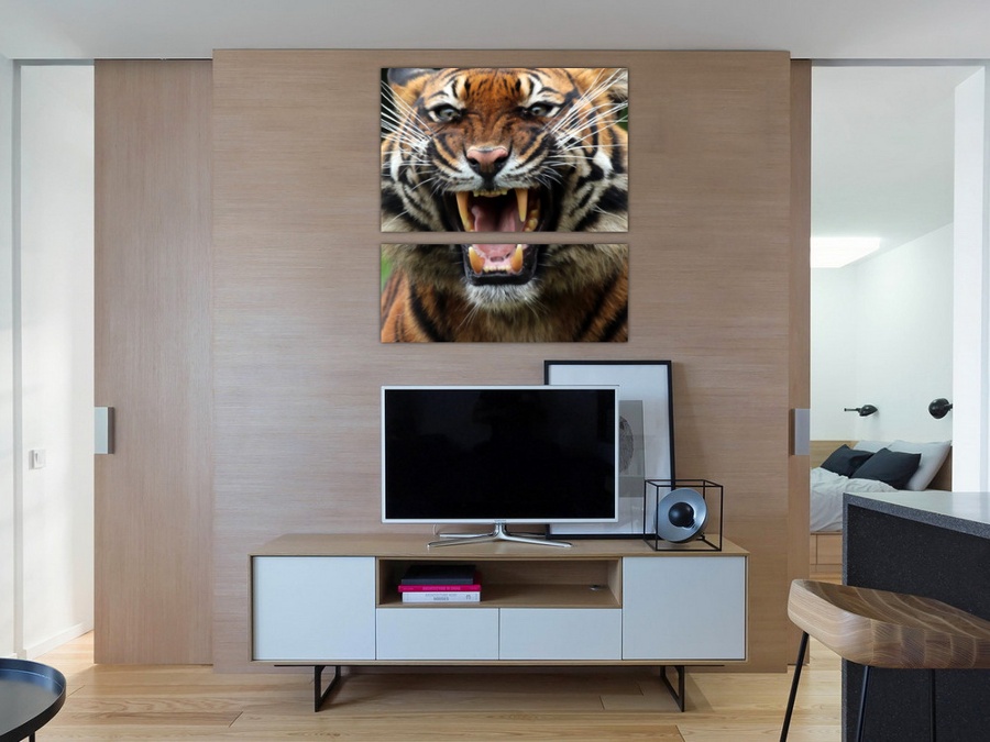 Рычащий тигр | Гостинная комната
