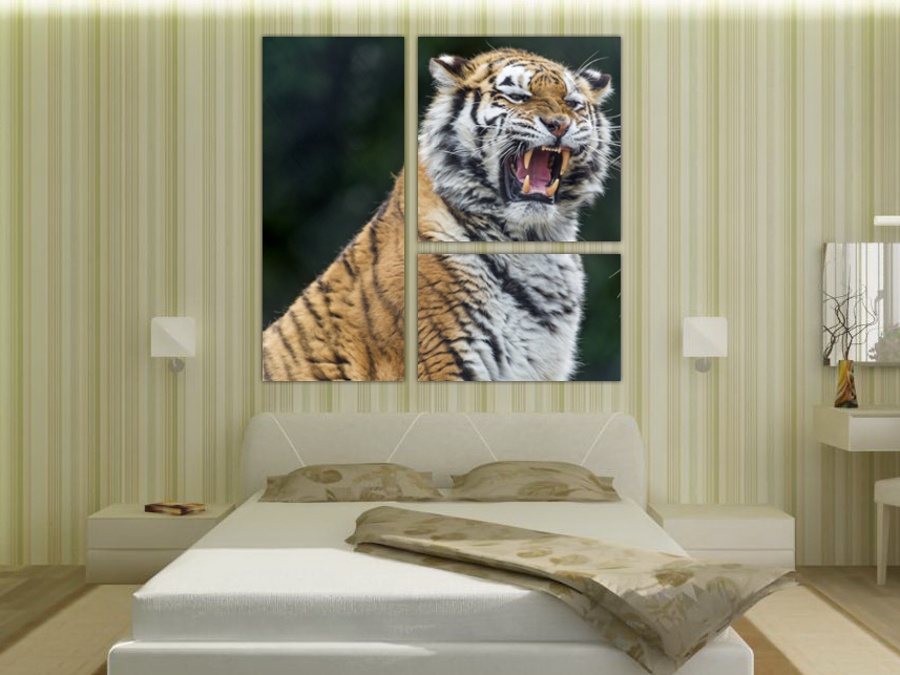Спор тигров | Спальная комната