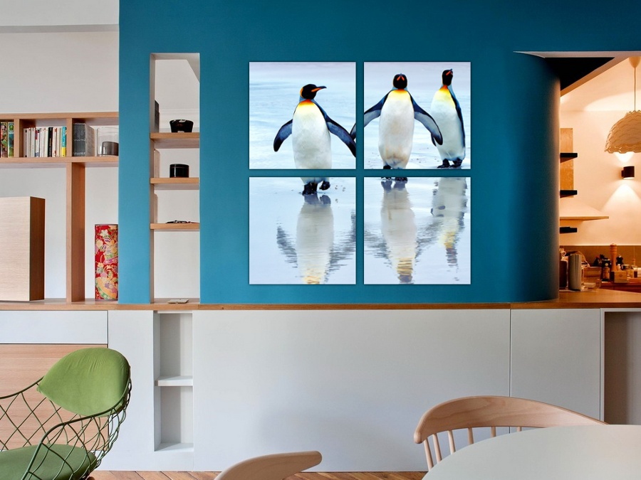 Веселые пингвины | Детская комната