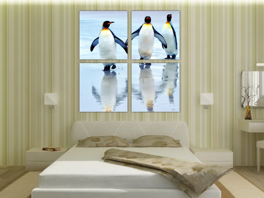 Веселые пингвины | Спальная комната