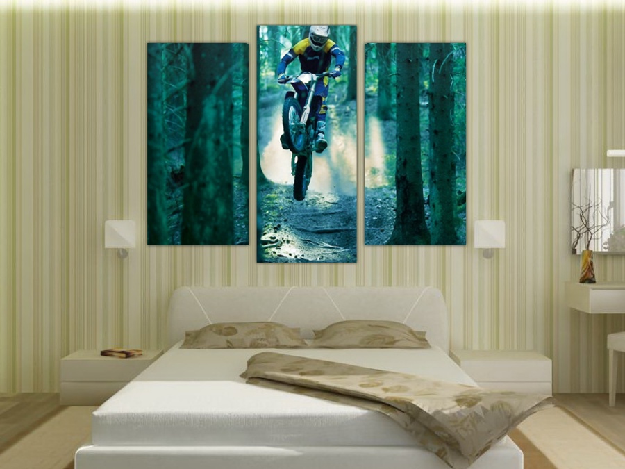 Мотоциклист | Спальная комната