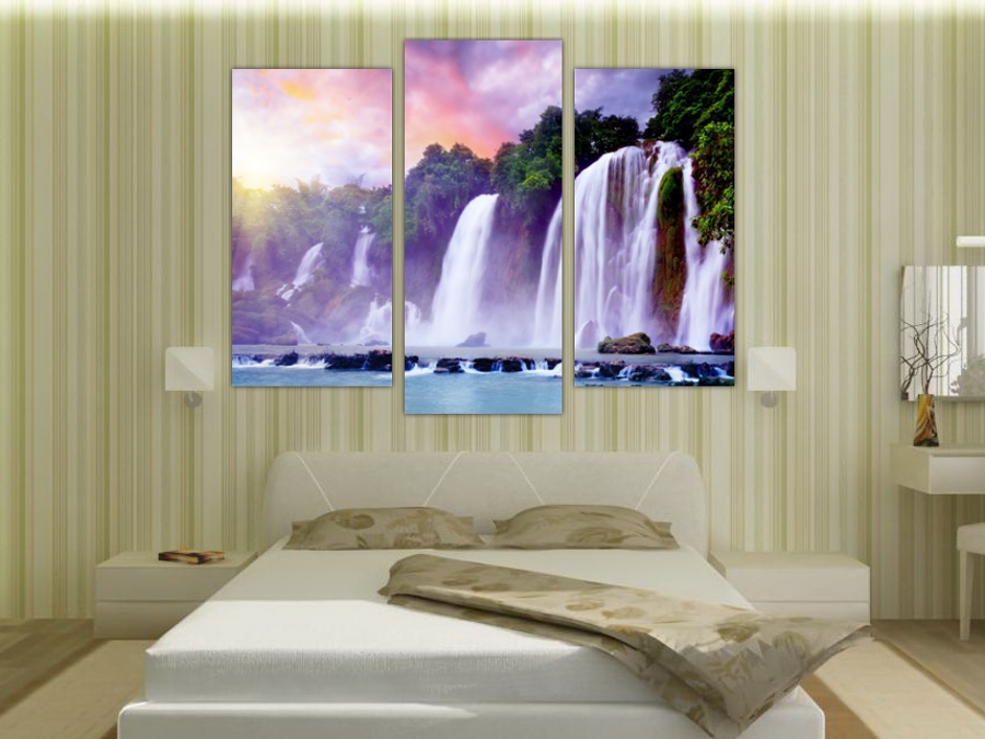 Каскад водопадов | Спальная комната