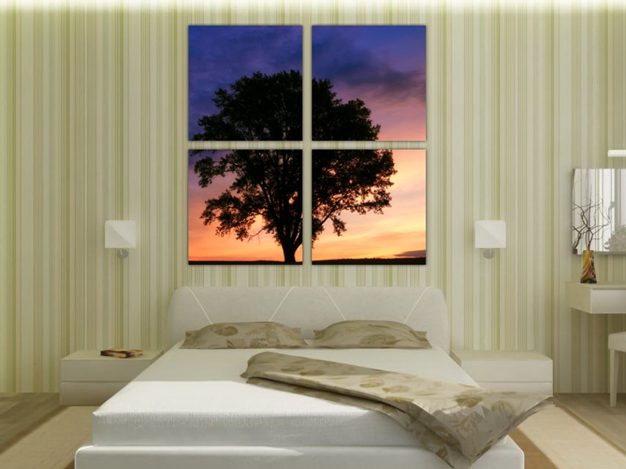 Одинокое дерево | Спальная комната