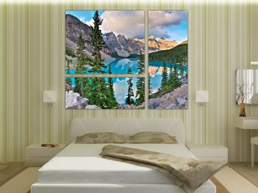 Озеро на Аляске | Спальная комната