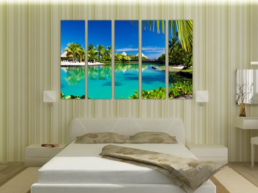 Тропический рай | Спальная комната