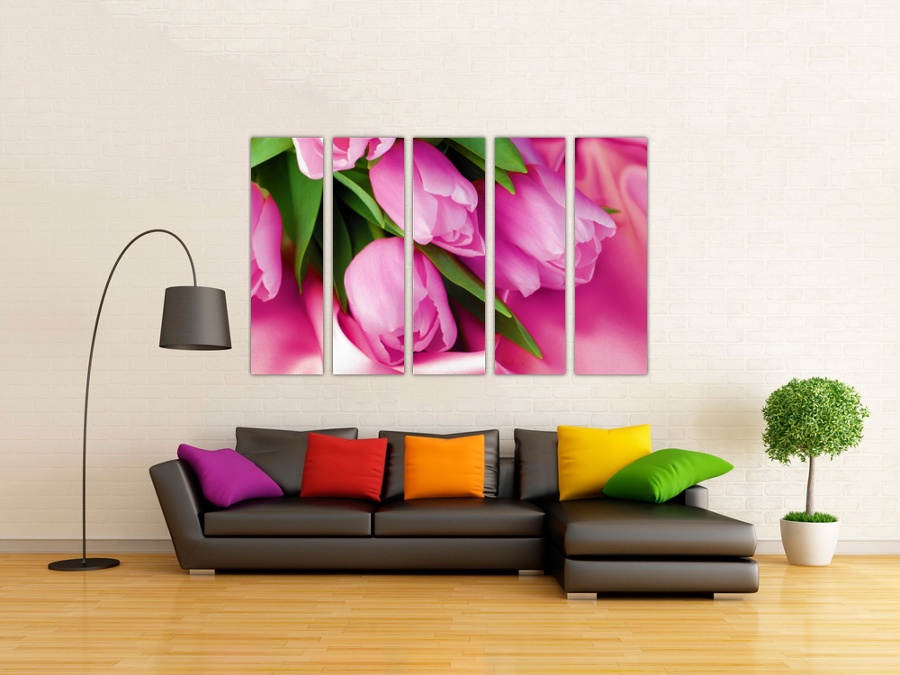 Розовые тюльпаны | Кабинет