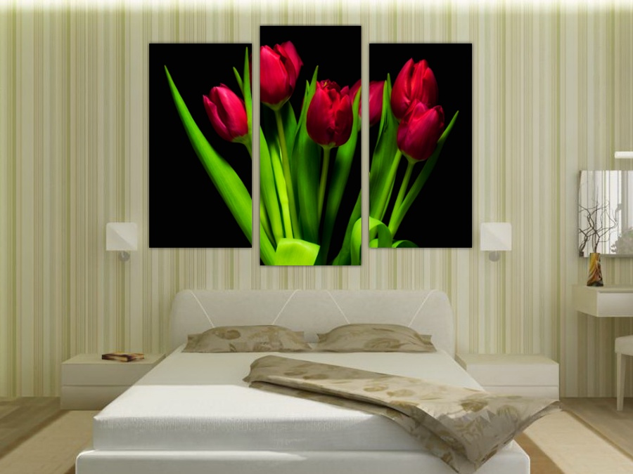 Тюльпаны | Спальная комната