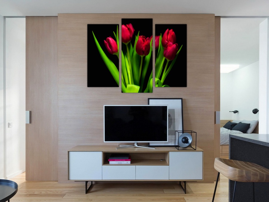 Тюльпаны | Гостинная комната